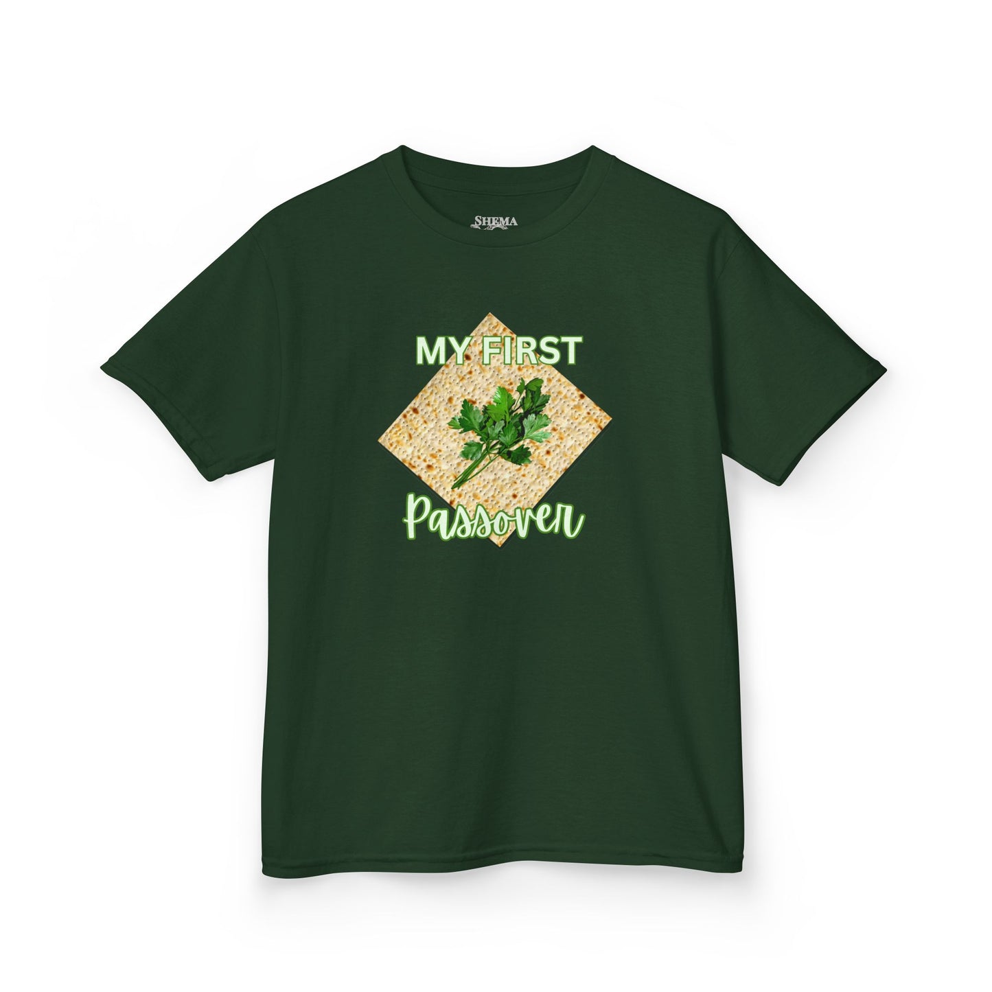 Kids T‑Shirt “My First Plant Parent” Green Succulent Garden Tee