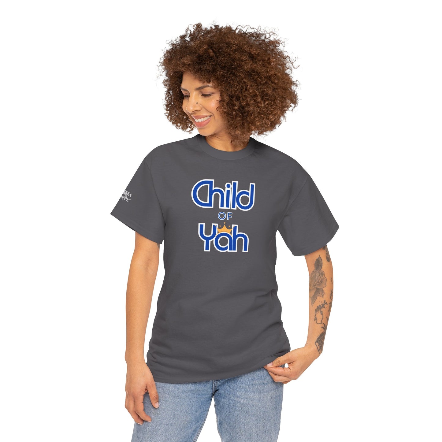 Child of Yah T-Shirt – Faith-Inspired Biblical Cotton Tee