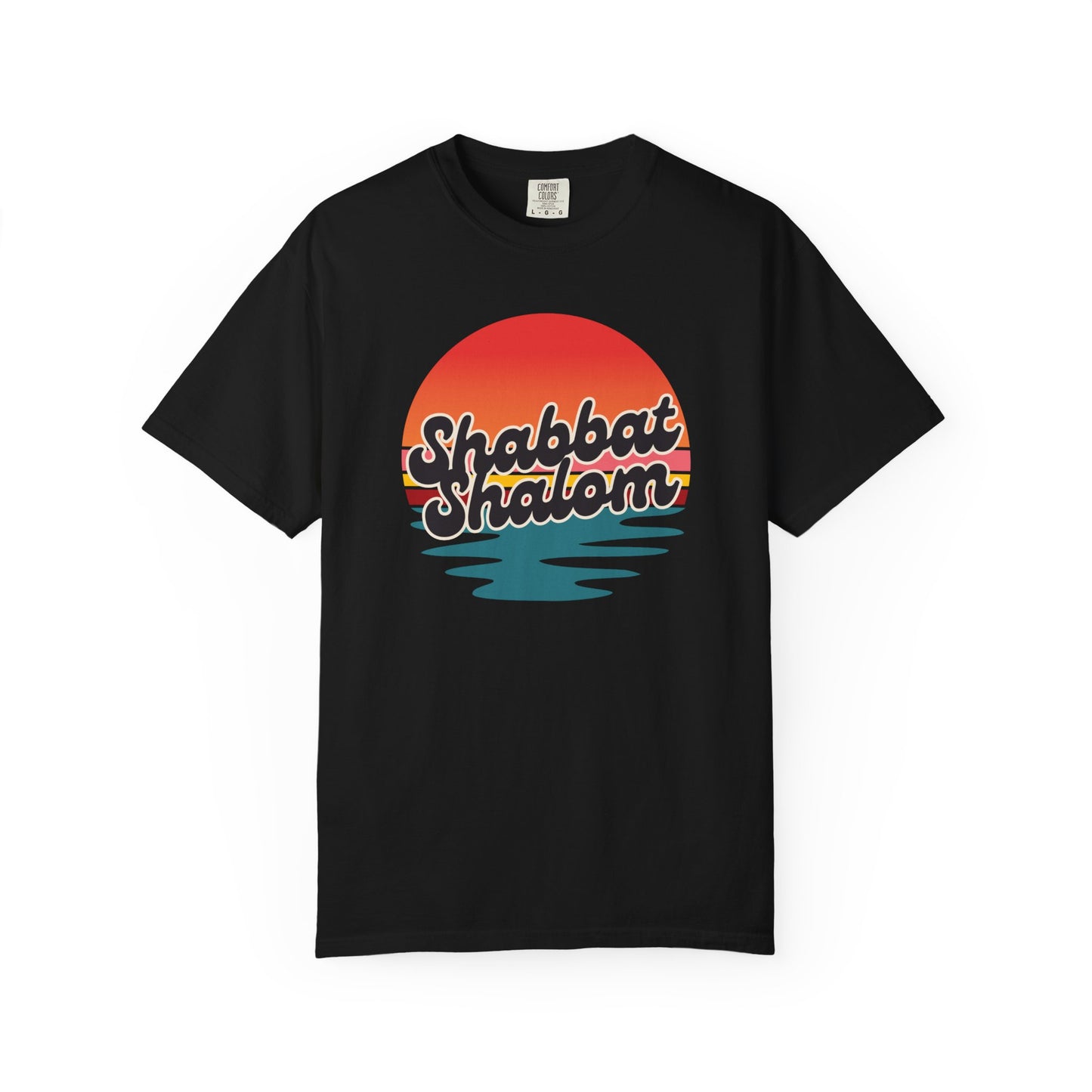Sunset Shabbat Shalom T-shirt