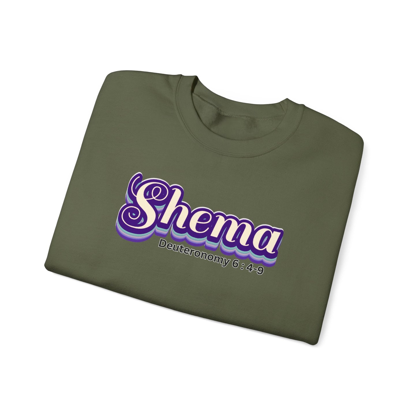 Retro Shema Unisex Heavy Blend™ Crewneck Sweatshirt