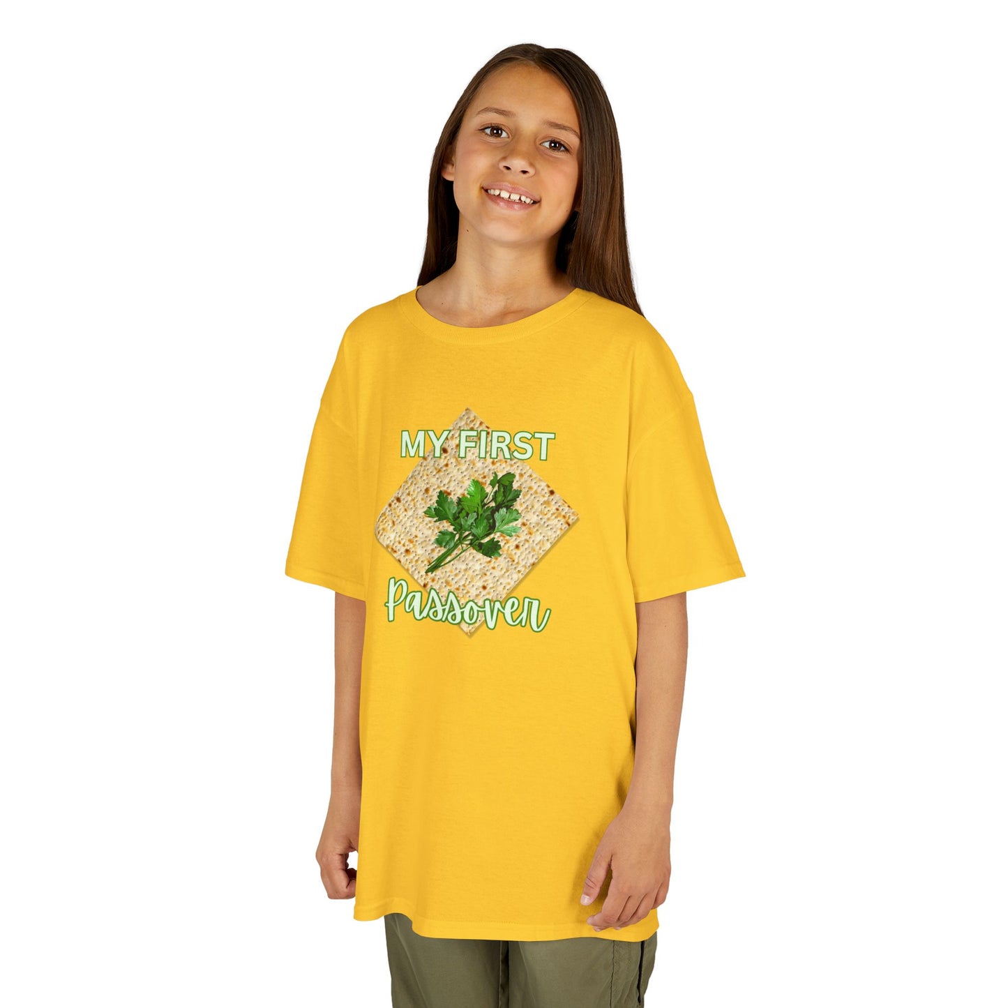 Kids T‑Shirt “My First Plant Parent” Green Succulent Garden Tee