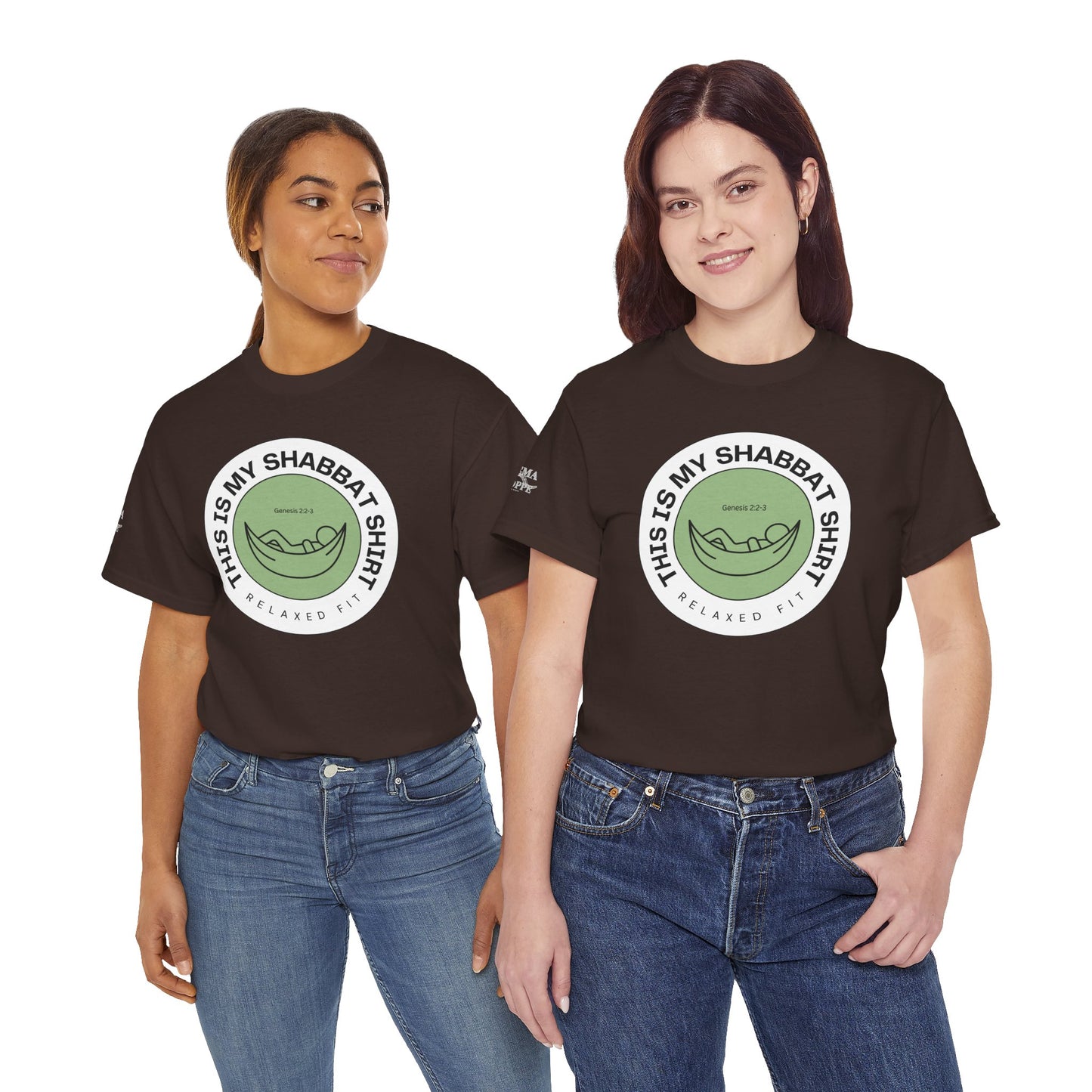 This Is My Shabbat Shirt — Chilling Out Is a Commandment Hammock Sabbath Cotton Tee