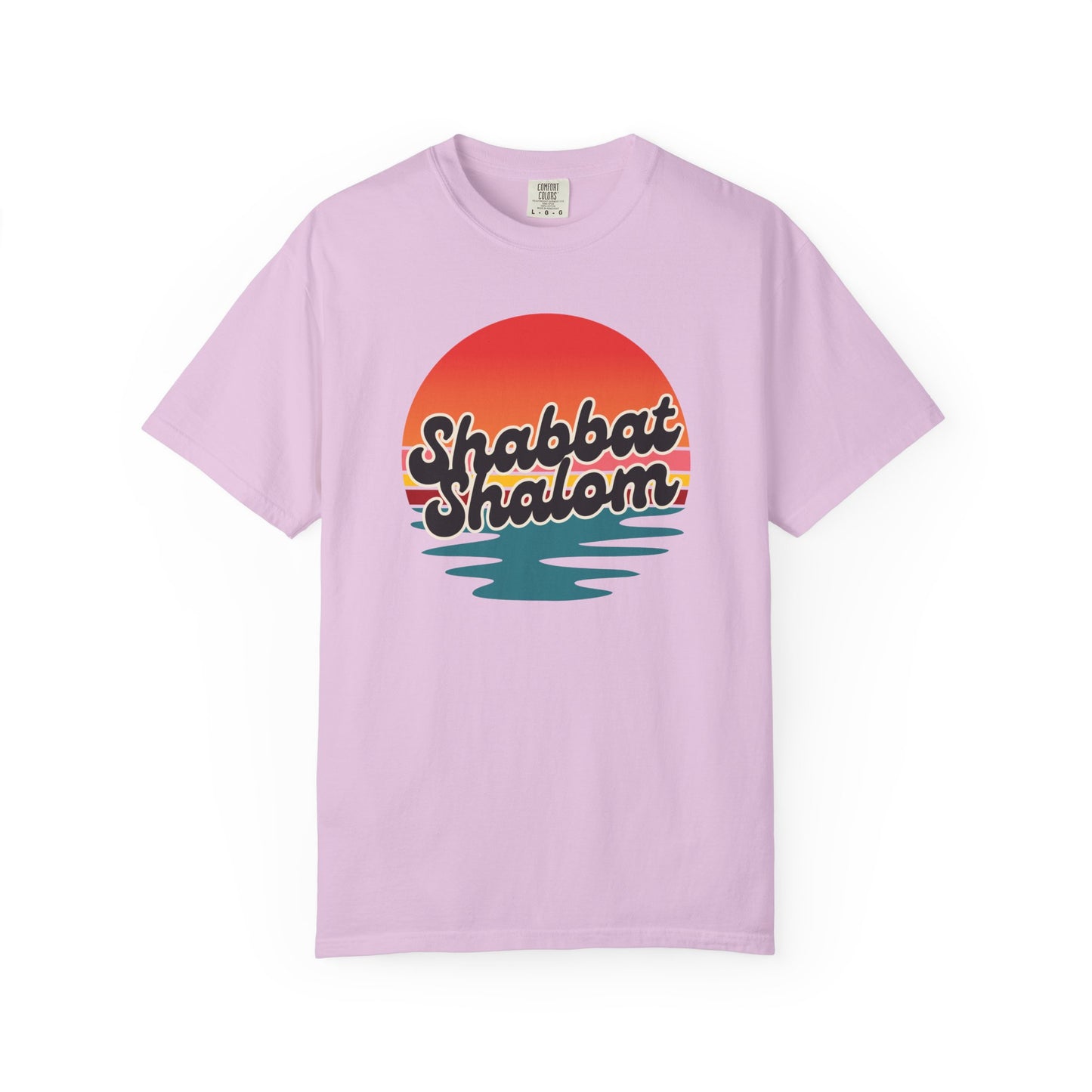 Sunset Shabbat Shalom T-shirt