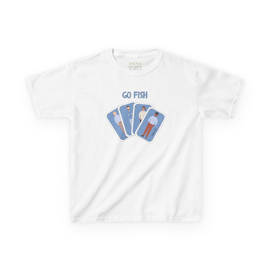 Fishers of Men Go Fish Bible Verse Kid's Cotton T-shirt