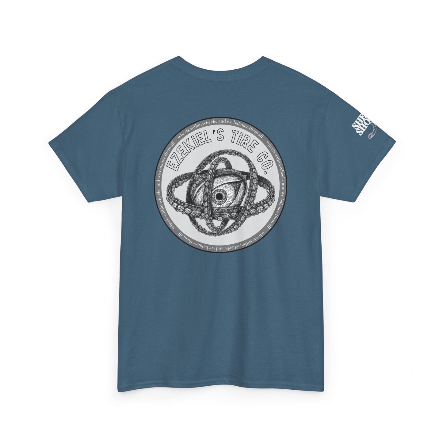 Ezekiel's Tire Company Shirt - Funny Biblical Unisex Cotton Tee