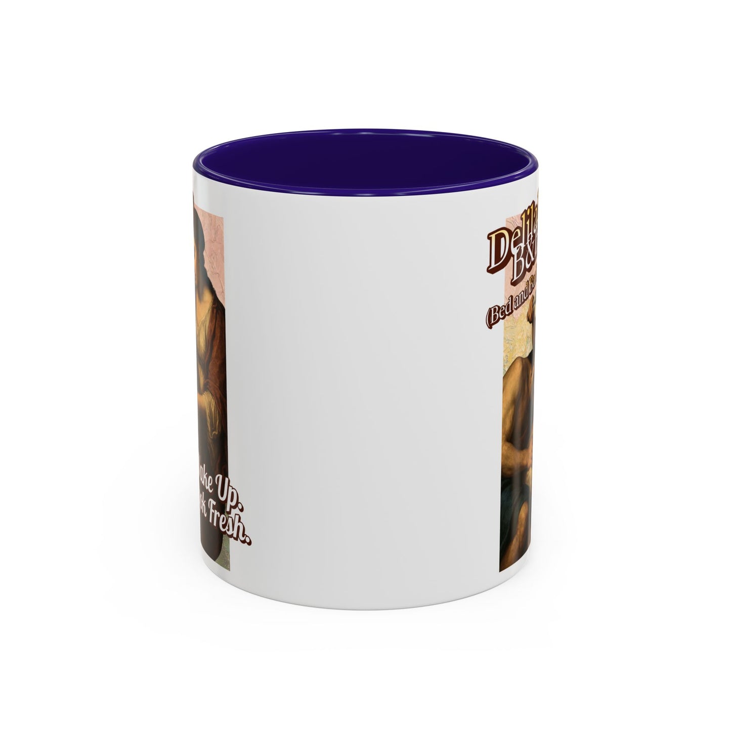 Funny Vintage Sampson Delilah's B&B Coffee Mug