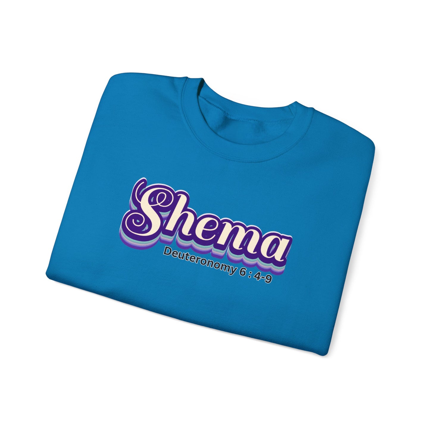 Retro Shema Unisex Heavy Blend™ Crewneck Sweatshirt