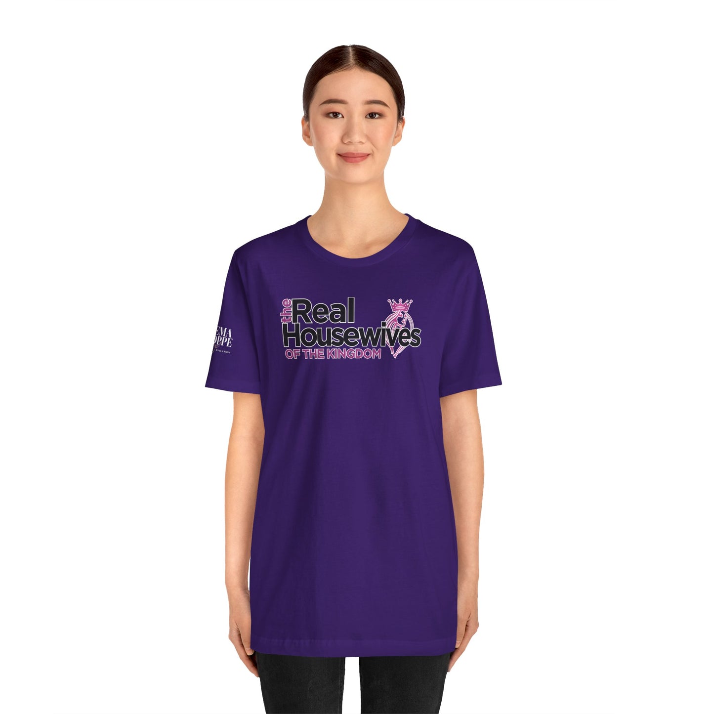 Real Housewives of the Kingdom Royalty Women's Cotton Tee Shirt