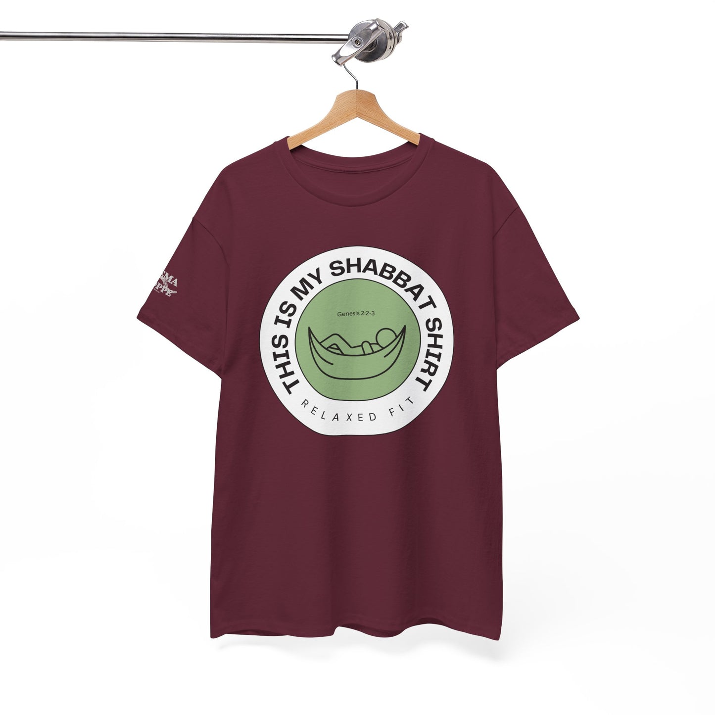 This Is My Shabbat Shirt — Chilling Out Is a Commandment Hammock Sabbath Cotton Tee