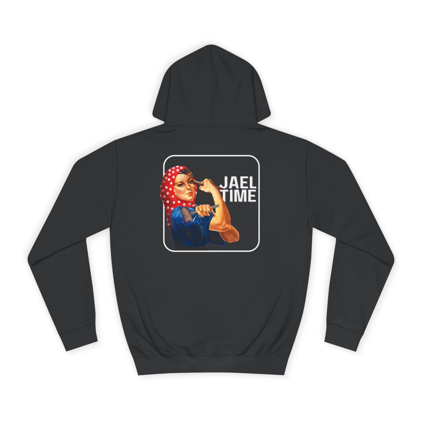 JAEL TIME Stylish Unisex College Hoodie - Perfect for Students, Cozy for Campus Life, Great for Gifts, Casual Wear, and Chill Days