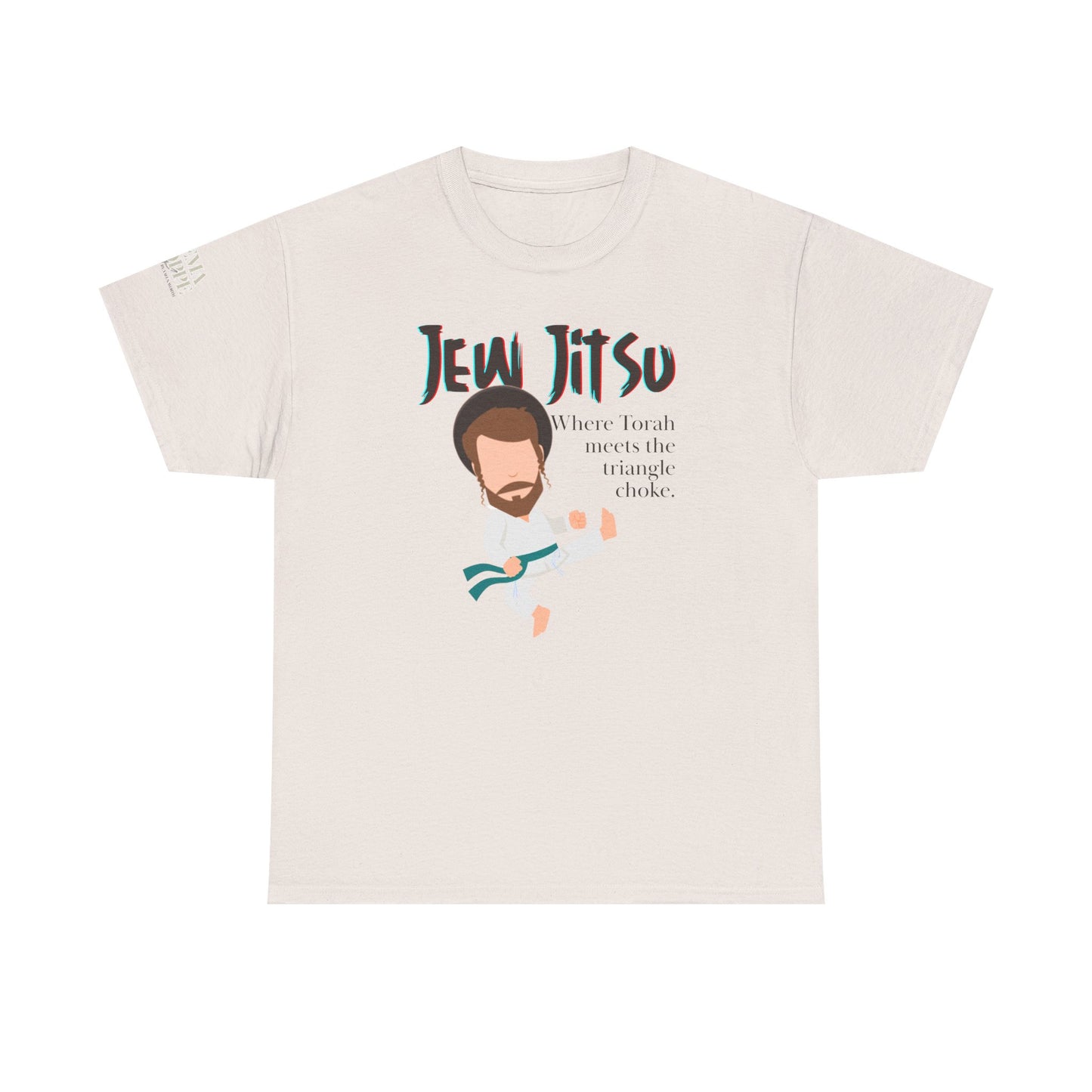 Jew Jitsu Funny Unisex Tee - Cotton Martial Arts Torah Shirt
