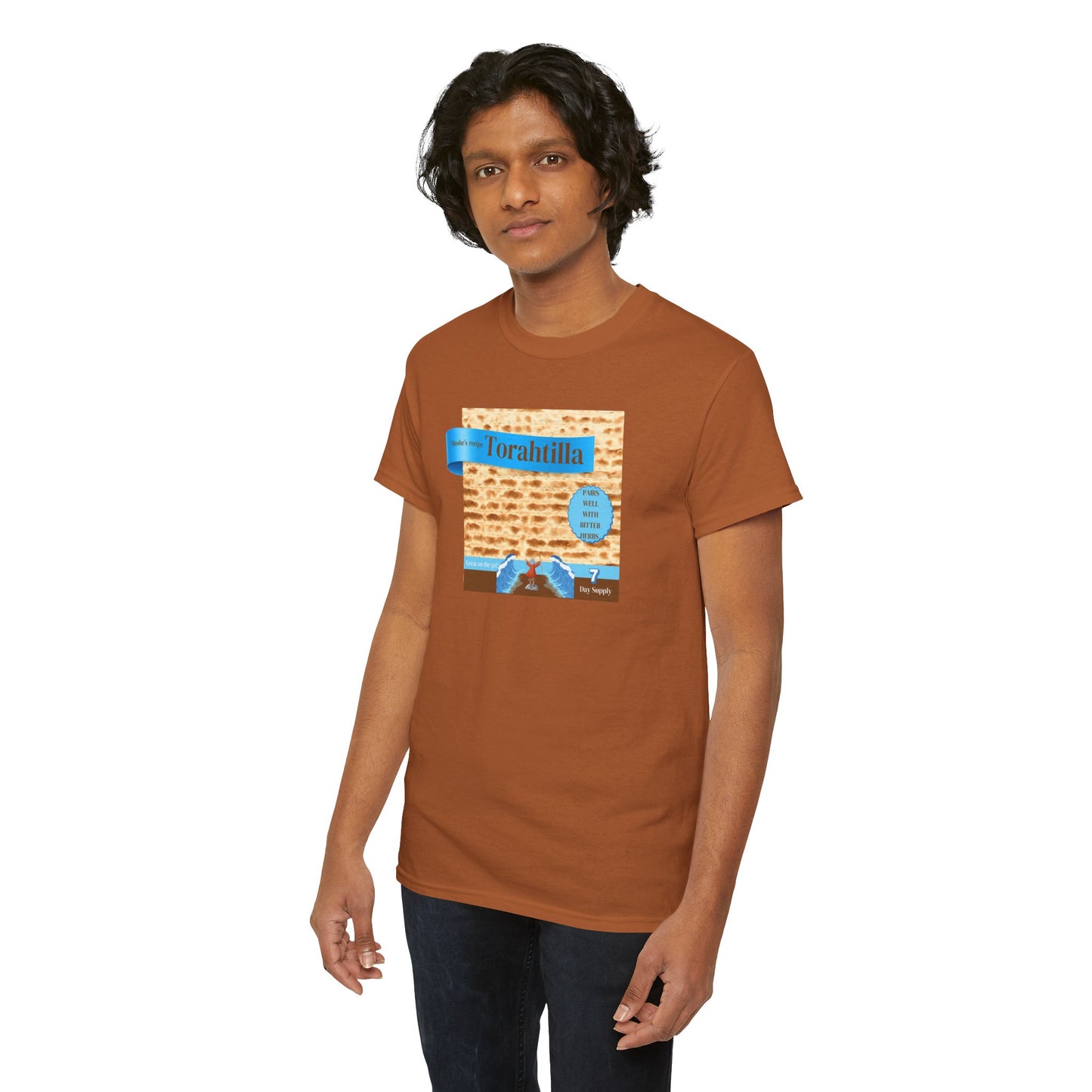 Passover Matzo Unisex Tee - Moshe's Recipe Torahtillas Cotton Funny Shirt