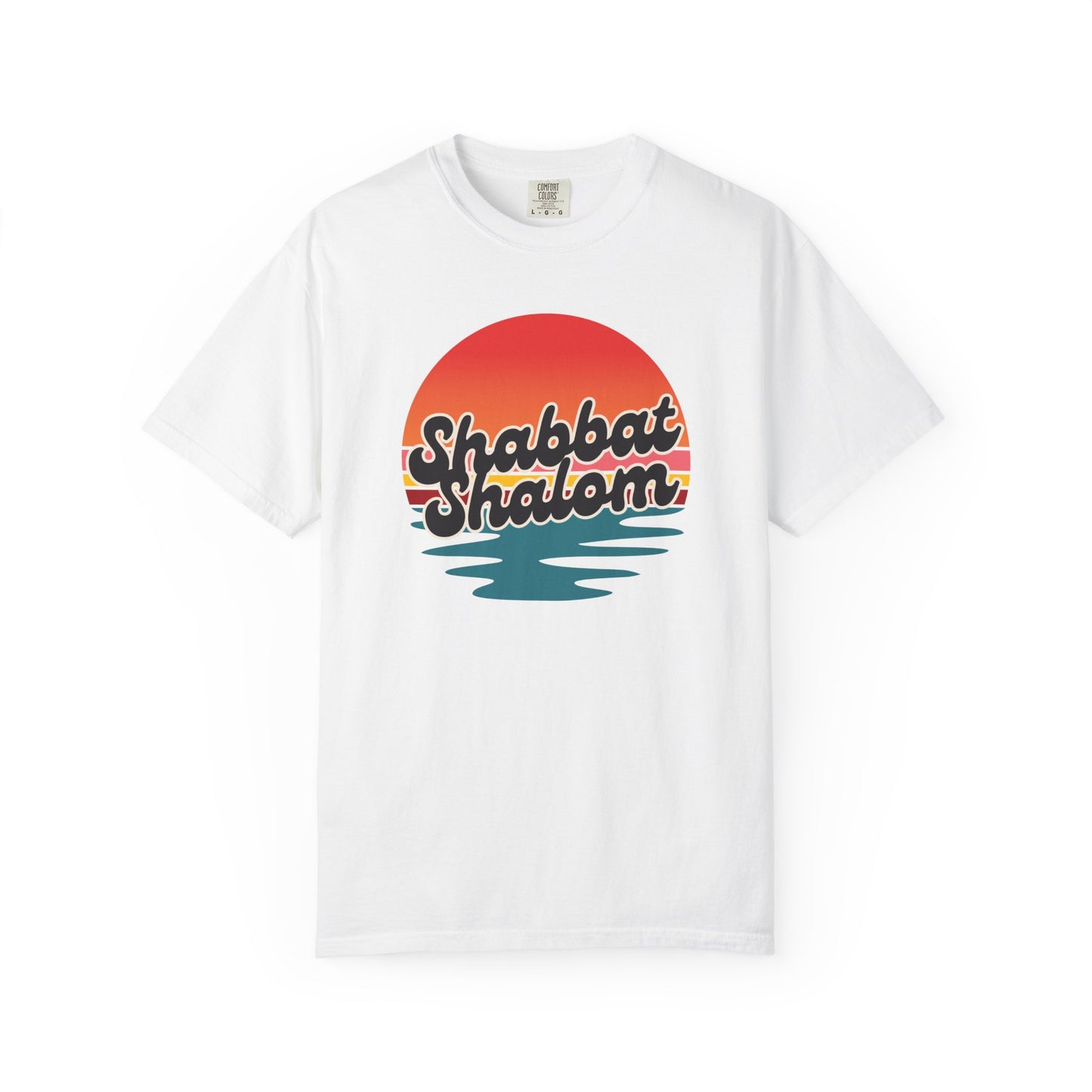 Sunset Shabbat Shalom T-shirt