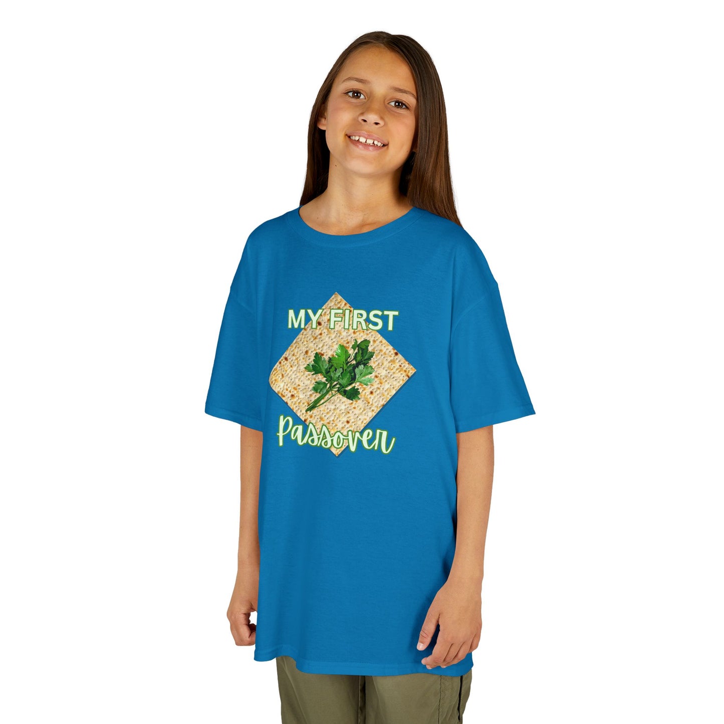 Kids T‑Shirt “My First Plant Parent” Green Succulent Garden Tee