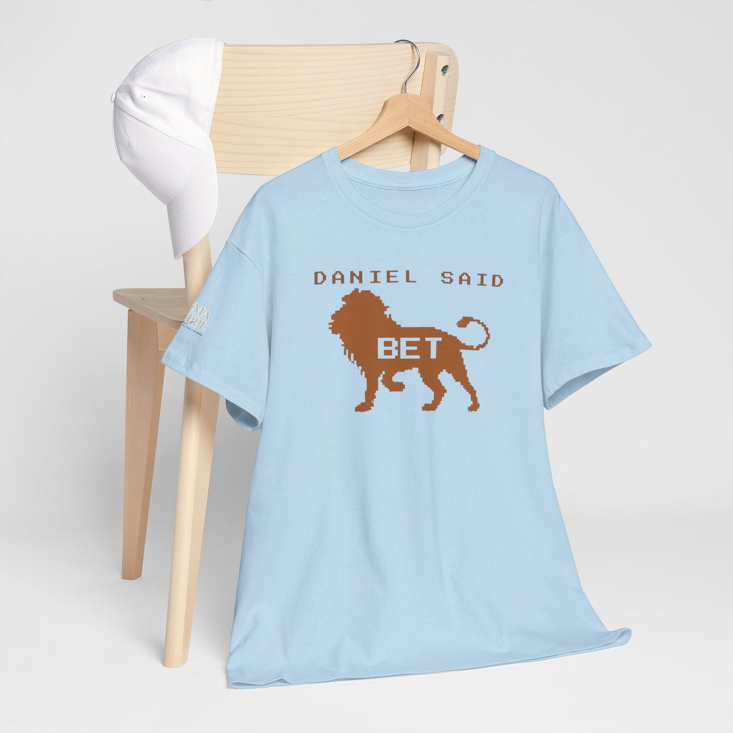 'Daniel Said Bet' Graphic Lion Tee Hebrew Hahas
