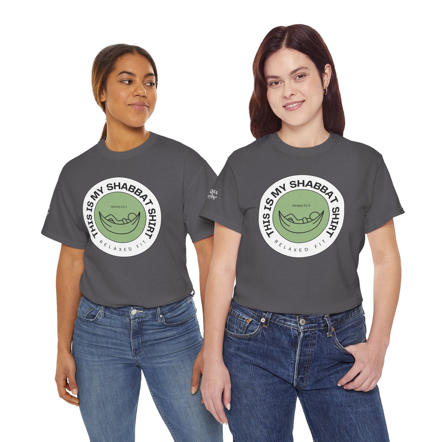 This Is My Shabbat Shirt — Chilling Out Is a Commandment Hammock Sabbath Cotton Tee