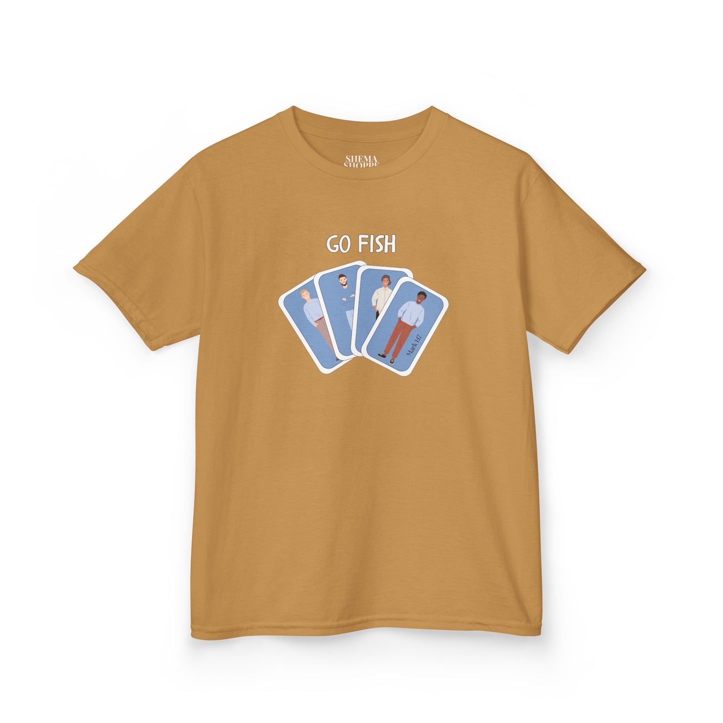 Fishers of Men Go Fish Bible Verse Kid's Cotton T-shirt