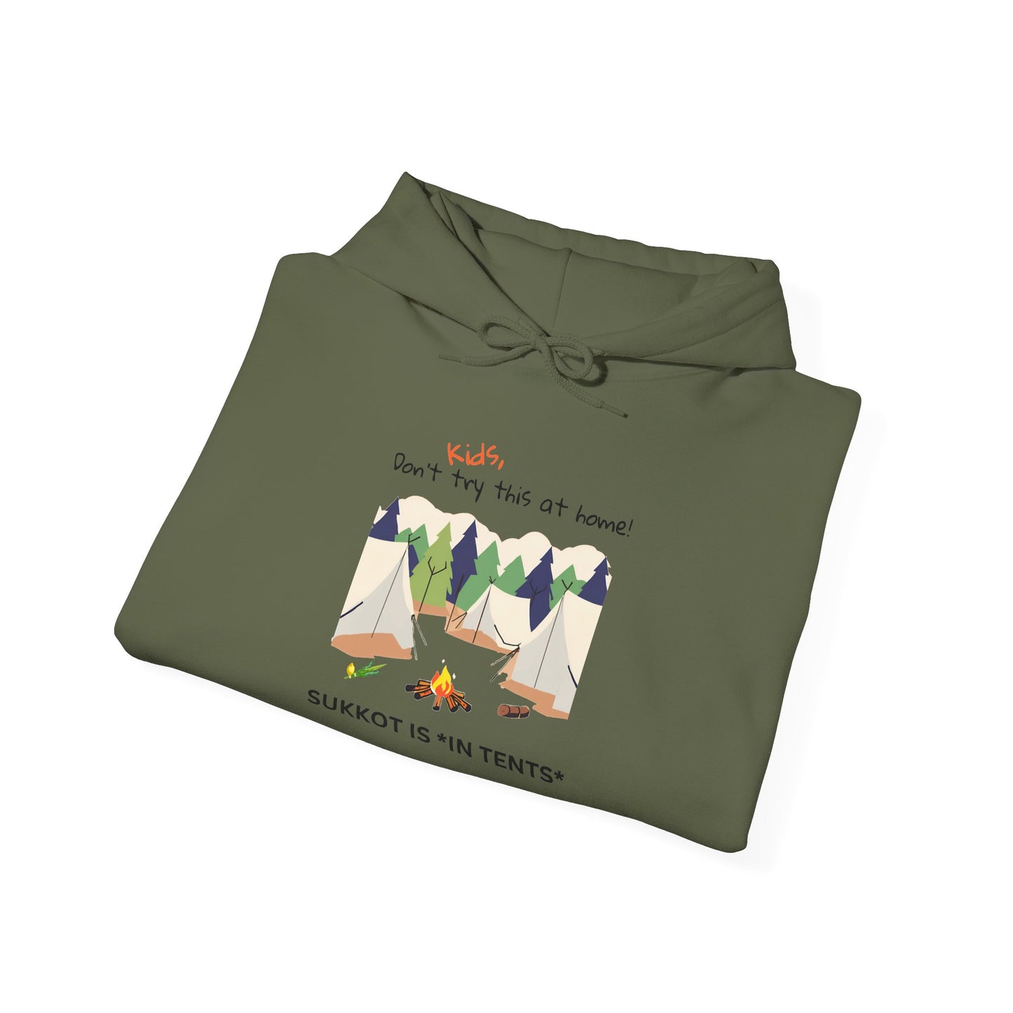 Sukkot Hoodie Unisex Hooded Sweatshirt Sukkot Is In Tents