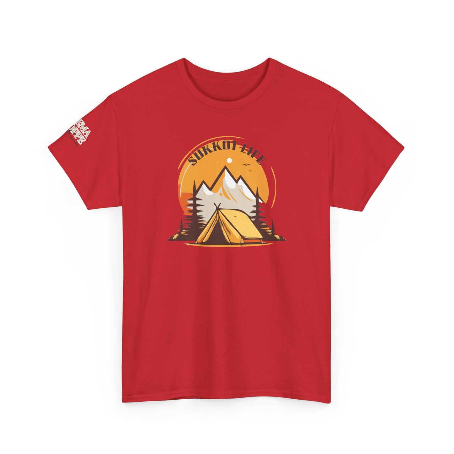 Sukkot Life Tee - Torah Feast Camping Adventure