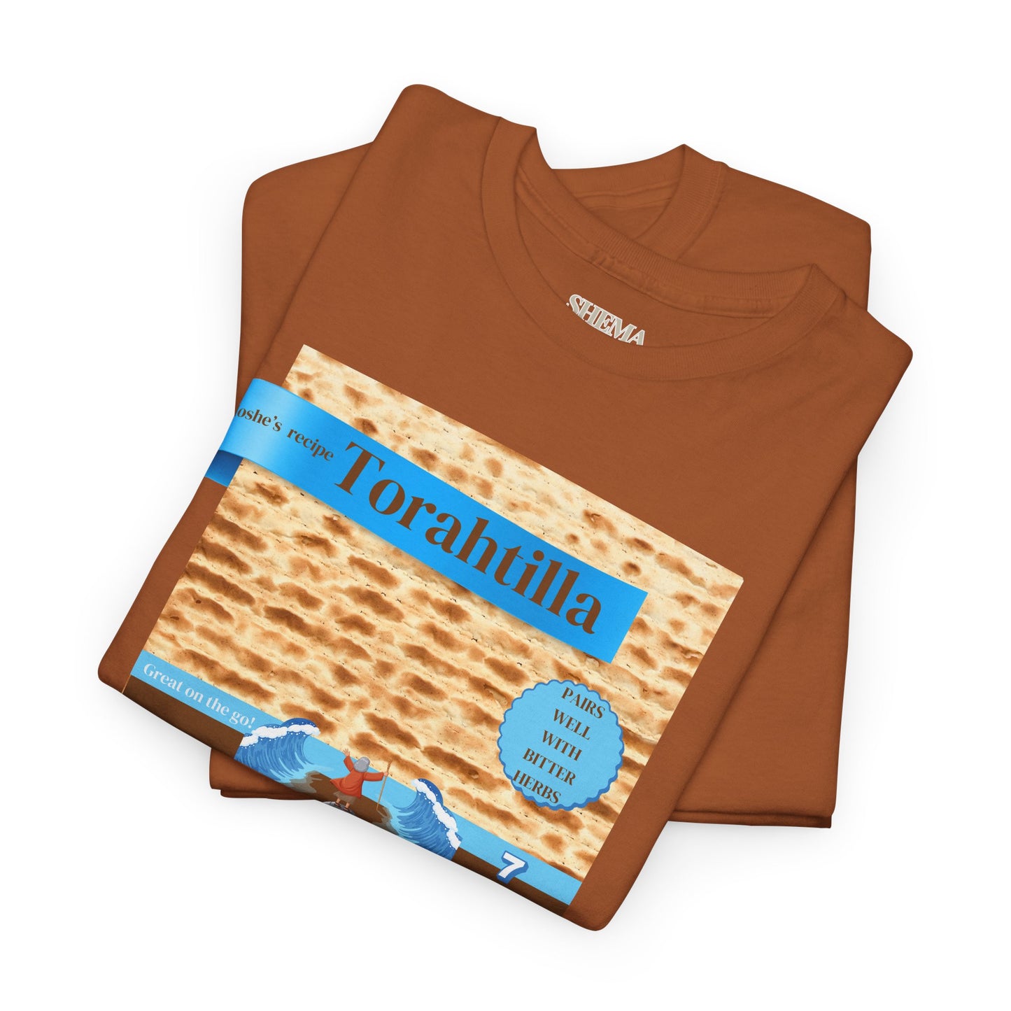 Passover Matzo Unisex Tee - Moshe's Recipe Torahtillas Cotton Funny Shirt