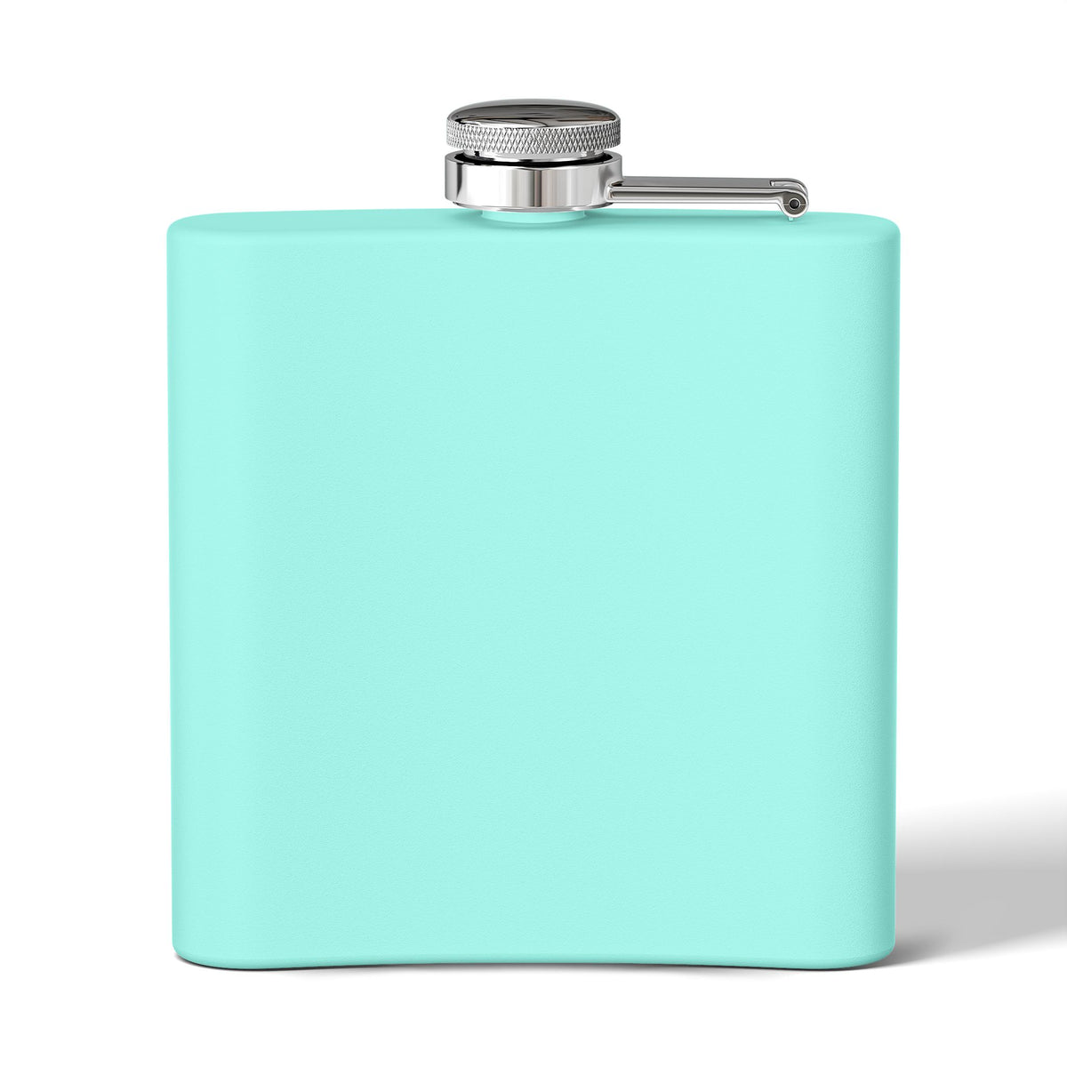 Rejoice Stainless Steel Flask — 6oz Inspirational Biblical Feasts Hip Flask (Deuteronomy 12:7)