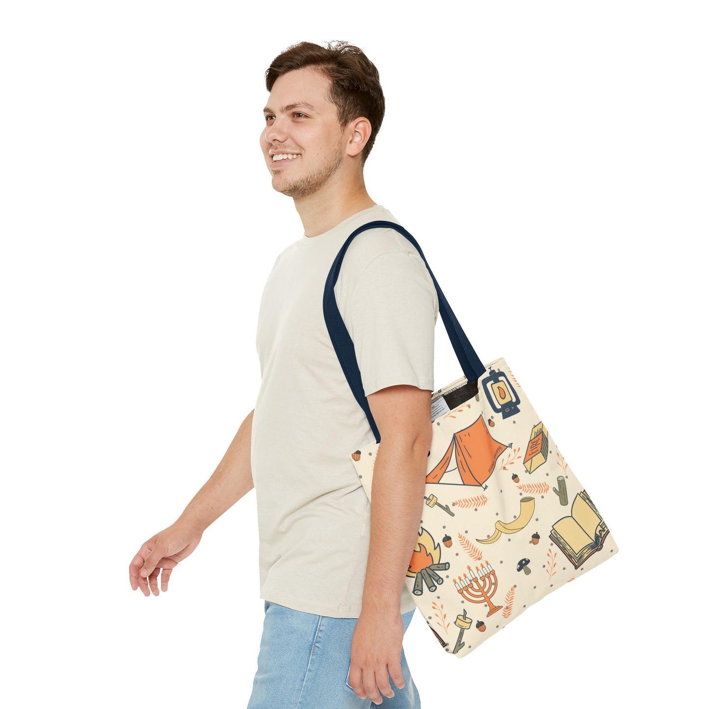 Sukkot Tents Tote Bag (AOP)