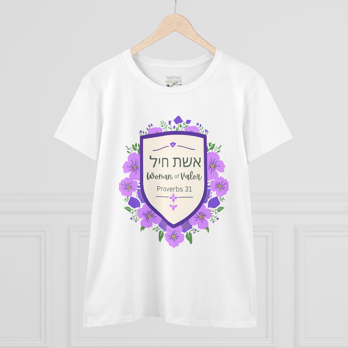 Woman of Valor Women's Midweight Cotton Tee