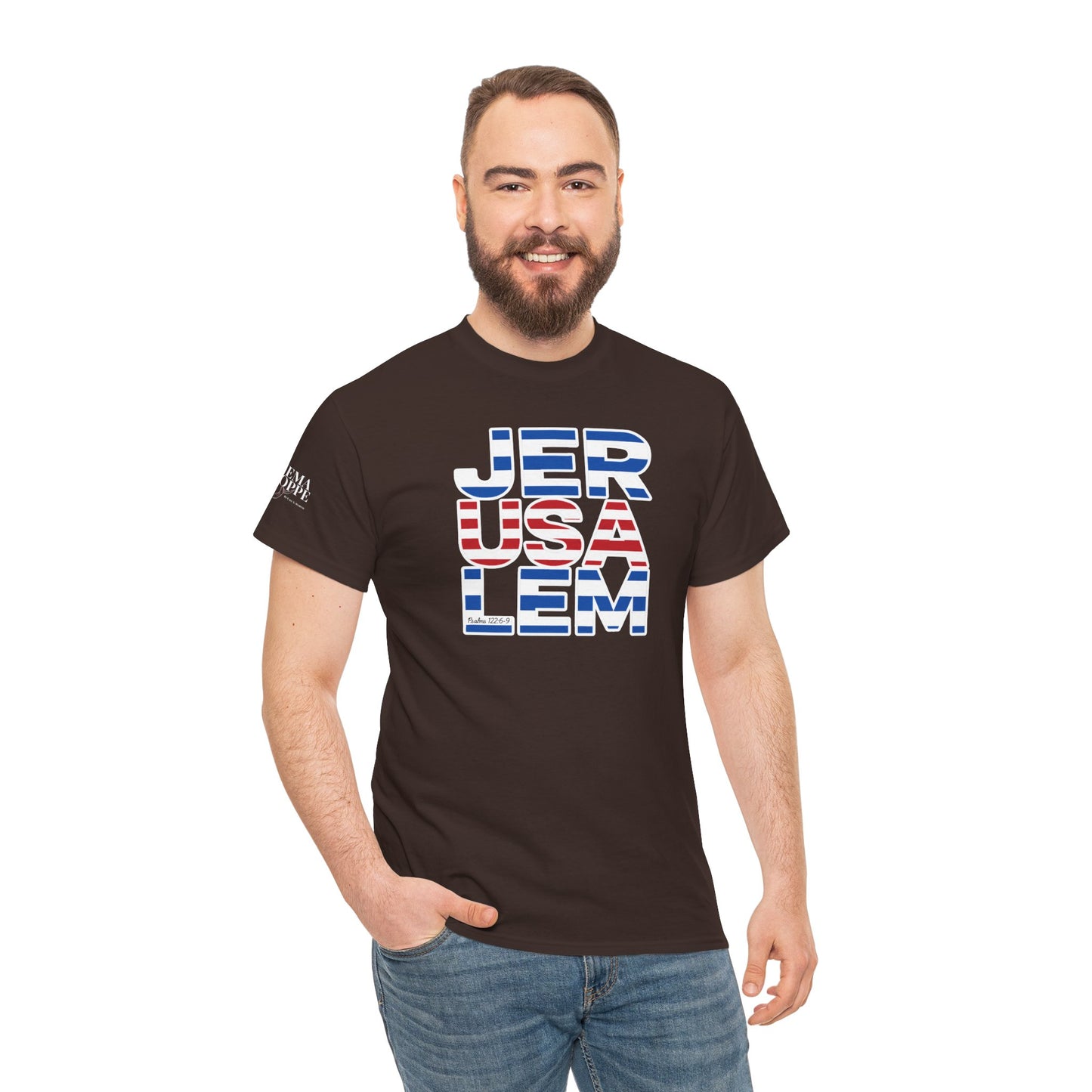 JerUSAlem Psalms 122:6-9 Unisex Tee Patriotic T-Shirt Solidarity