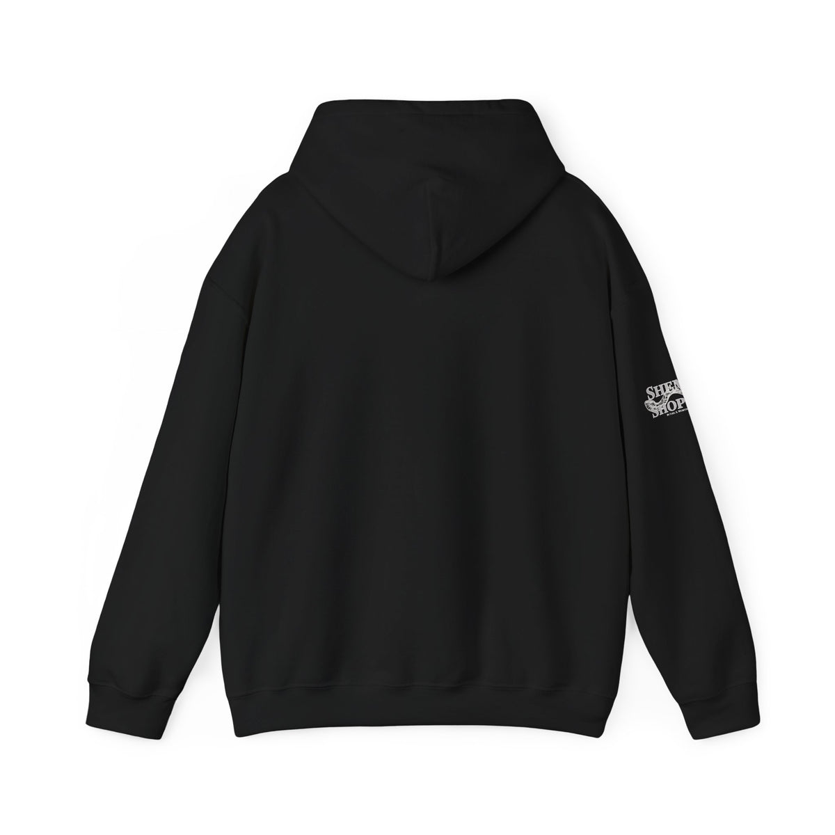 Thar's Pagan Thumbs Down Circle Hoodie — Retro Grunge Anti-Approval Graphic Sweatshirt