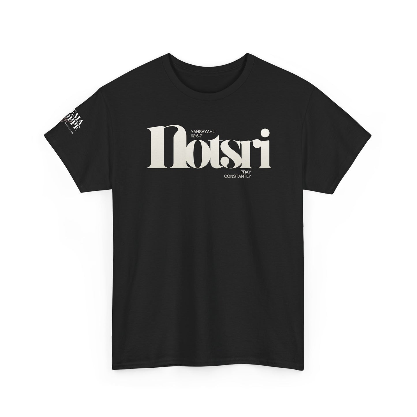 Notsri Minimalist Logo Tee Watchman Shirt