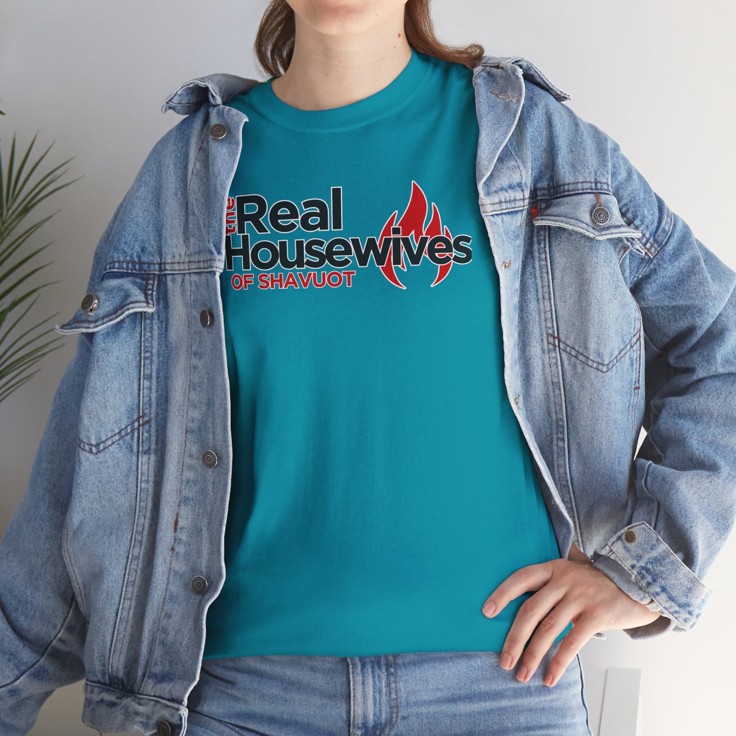 The Real Housewives of Shavuot Flames T‑Shirt Feast of Weeks Biblical Feast