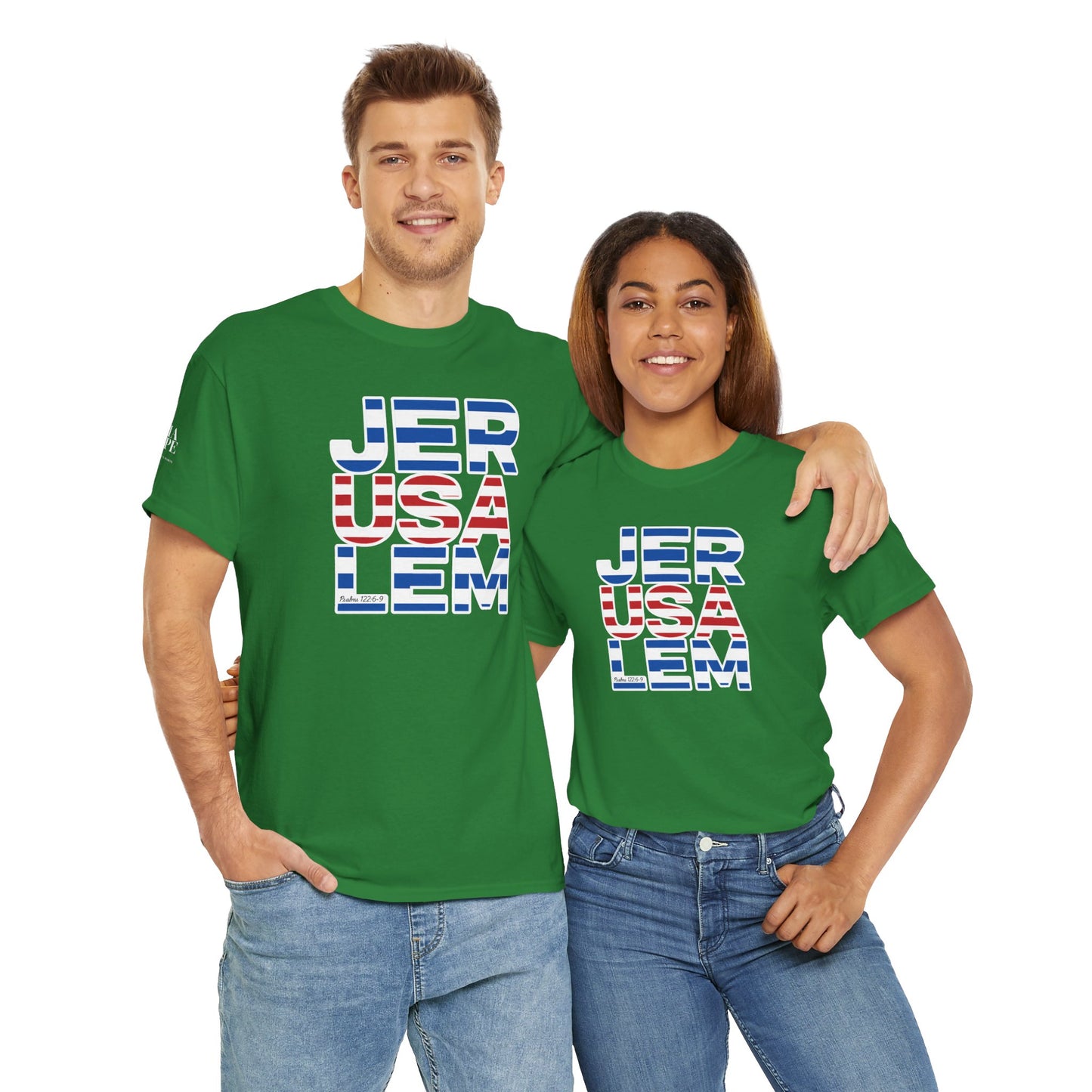 JerUSAlem Psalms 122:6-9 Unisex Tee Patriotic T-Shirt Solidarity