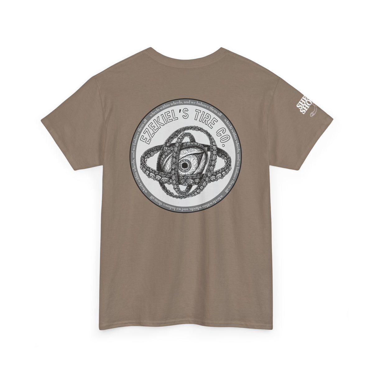 Ezekiel's Tire Company Shirt - Funny Biblical Unisex Cotton Tee