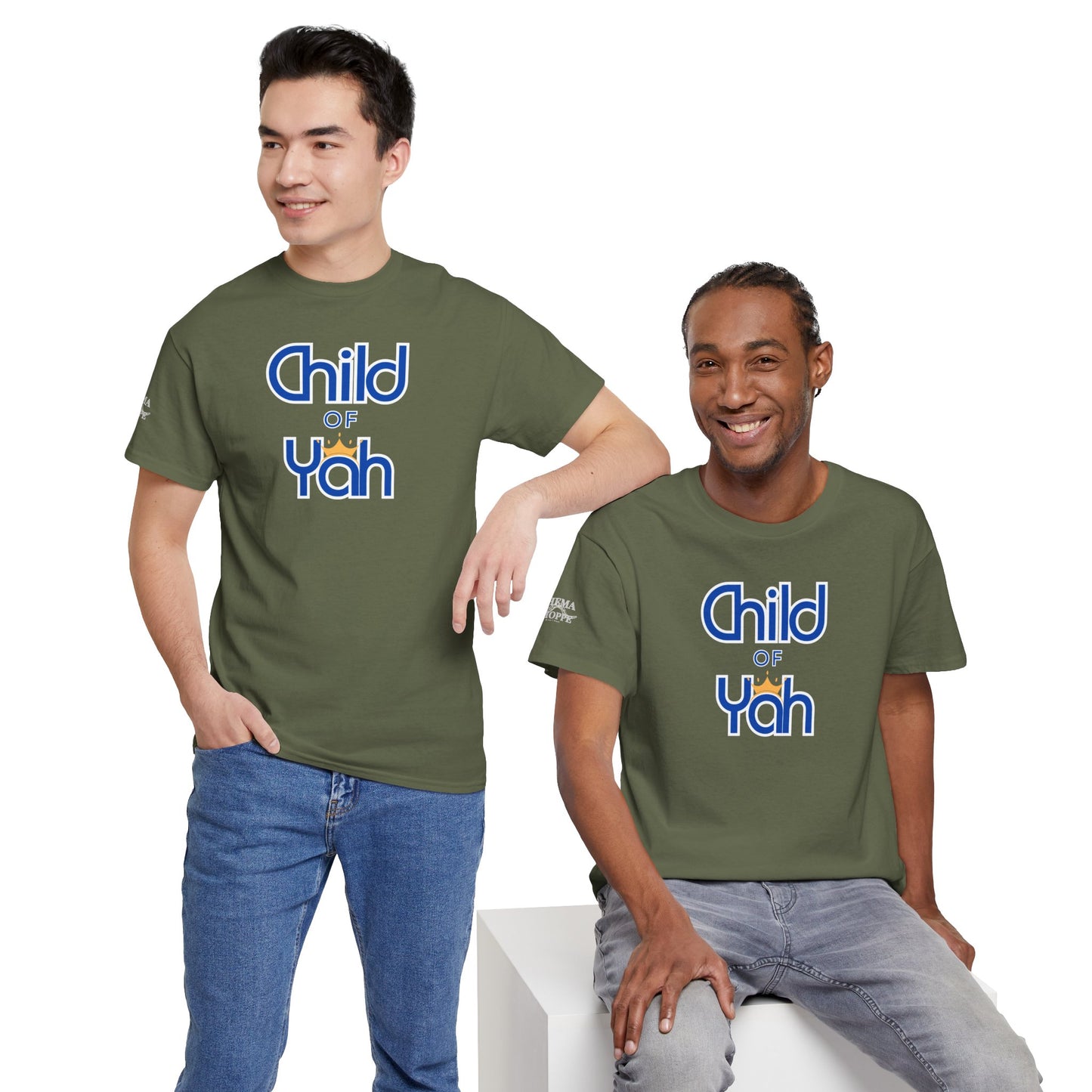 Child of Yah T-Shirt – Faith-Inspired Biblical Cotton Tee