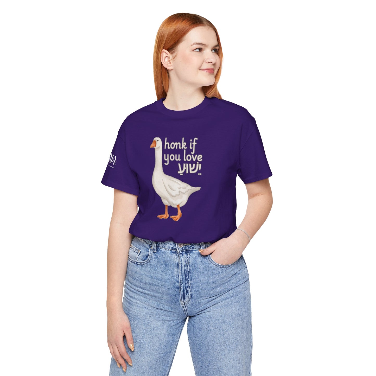Honk if you Love Yeshua - Silly Goose Tee