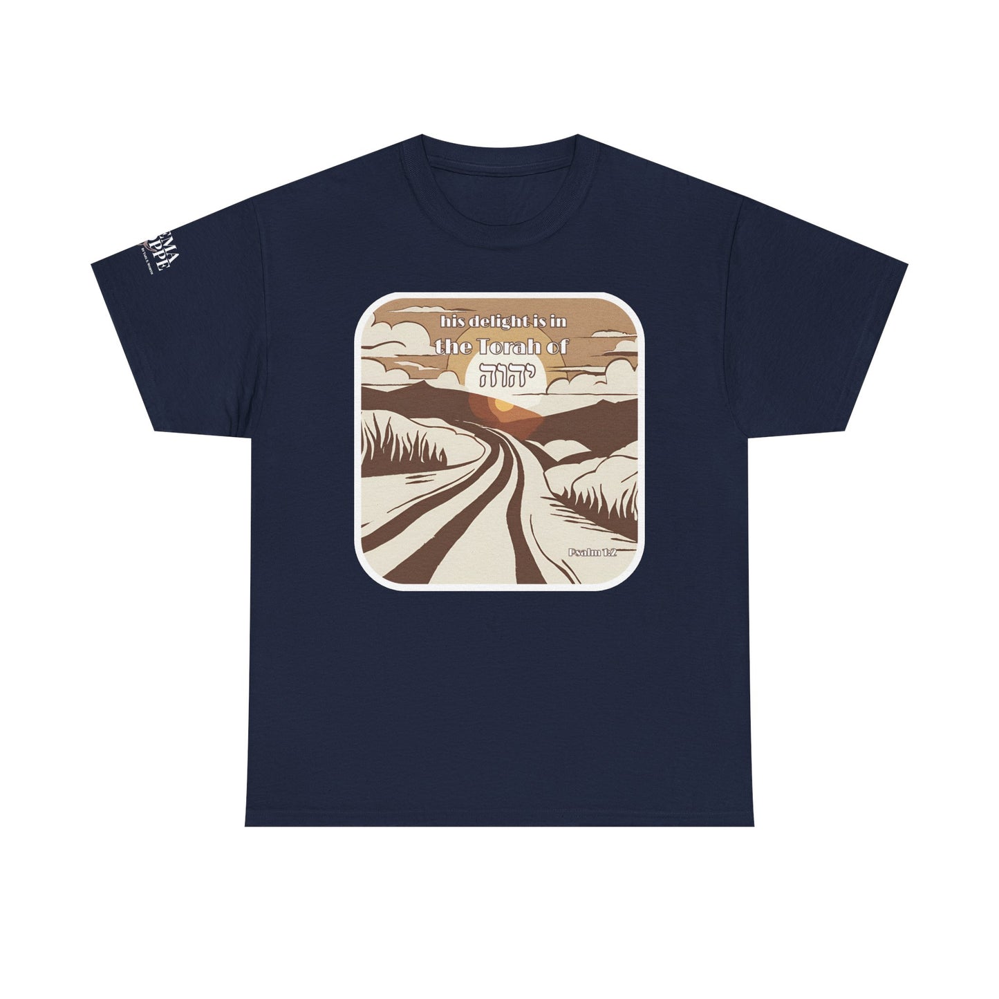 His Delight Vintage Narrow Path Shirt Psalm 1:2