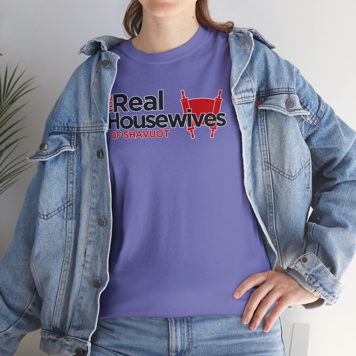 The Real Housewives of Shavuot Torah Scrolls T-Shirt Feast of Weeks Pentecost Cotton Tee