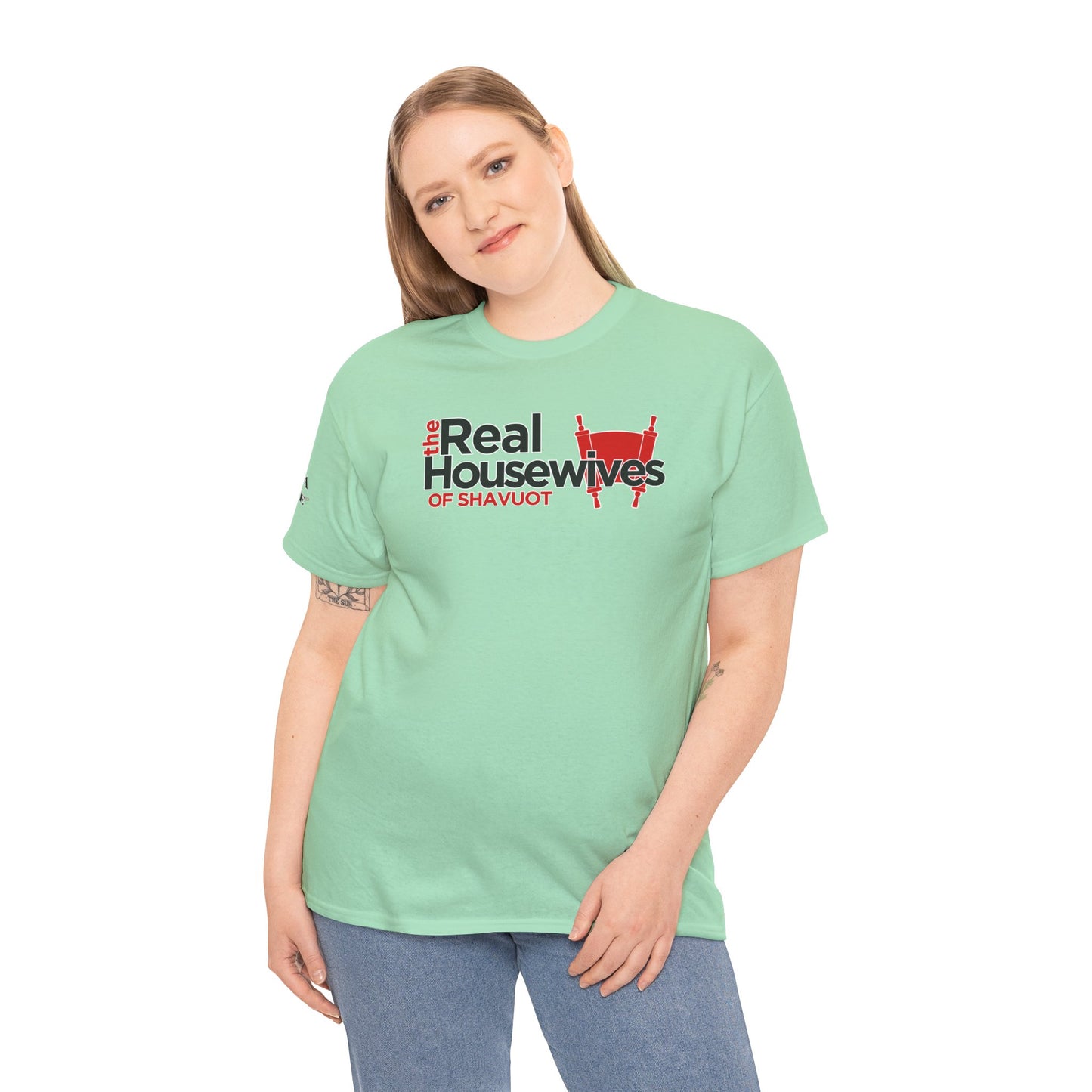The Real Housewives of Shavuot Torah Scrolls T-Shirt Feast of Weeks Pentecost Cotton Tee
