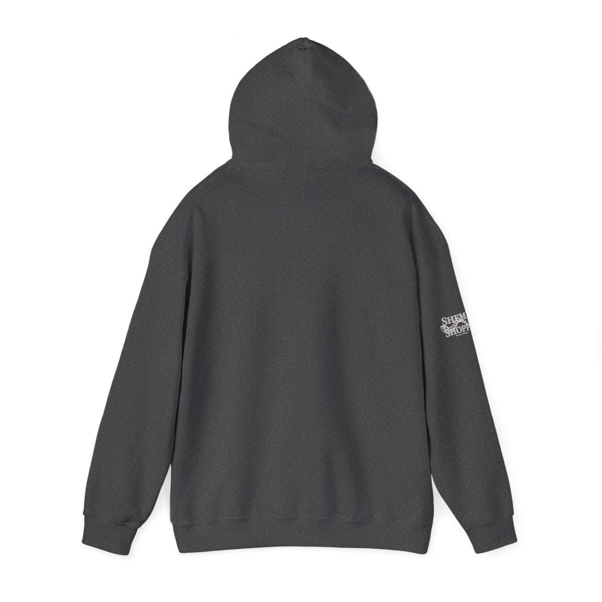 Thar's Pagan Thumbs Down Circle Hoodie — Retro Grunge Anti-Approval Graphic Sweatshirt