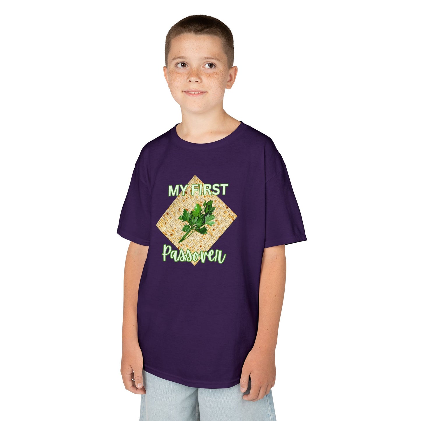 Kids T‑Shirt “My First Plant Parent” Green Succulent Garden Tee