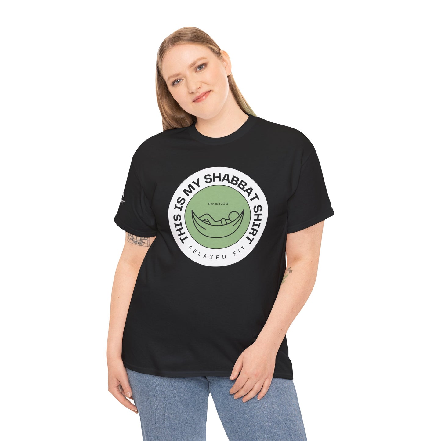 This Is My Shabbat Shirt — Chilling Out Is a Commandment Hammock Sabbath Cotton Tee