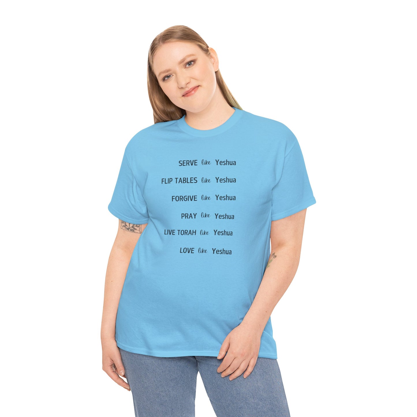 Inspired by Yeshua - Unisex Heavy Cotton Tee