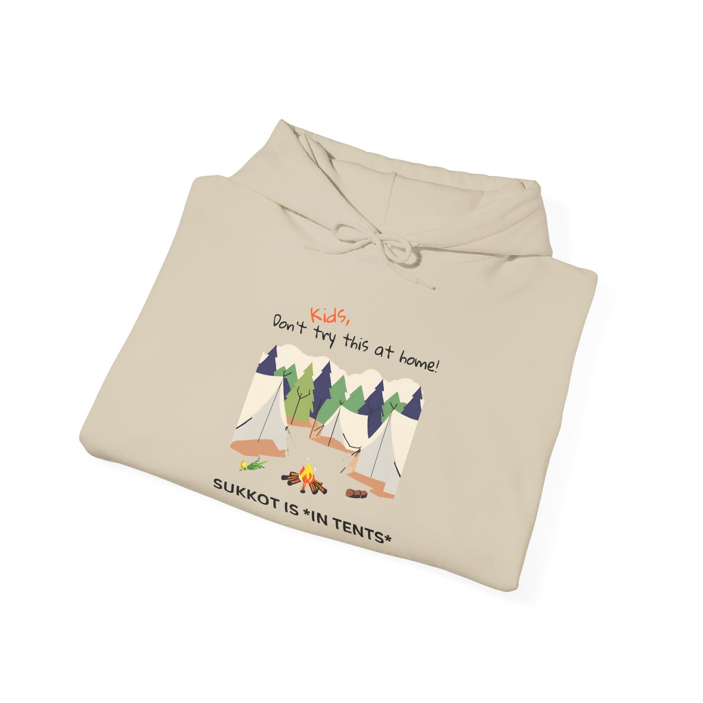 Sukkot Hoodie Unisex Hooded Sweatshirt Sukkot Is In Tents