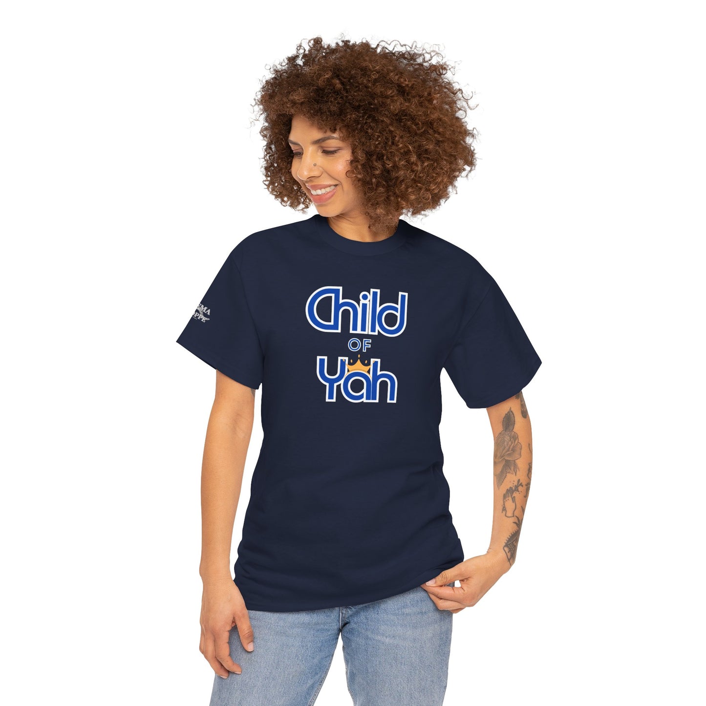 Child of Yah T-Shirt – Faith-Inspired Biblical Cotton Tee