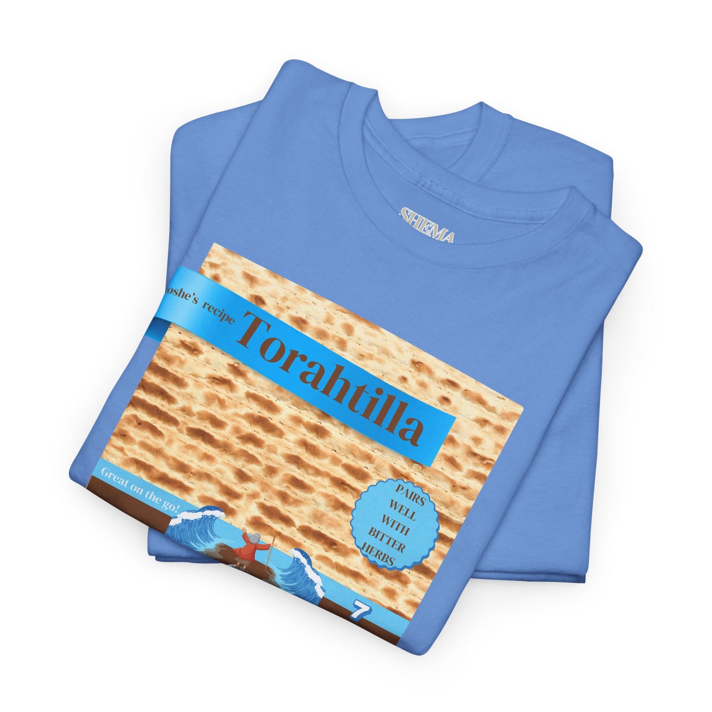 Passover Matzo Unisex Tee - Moshe's Recipe Torahtillas Cotton Funny Shirt