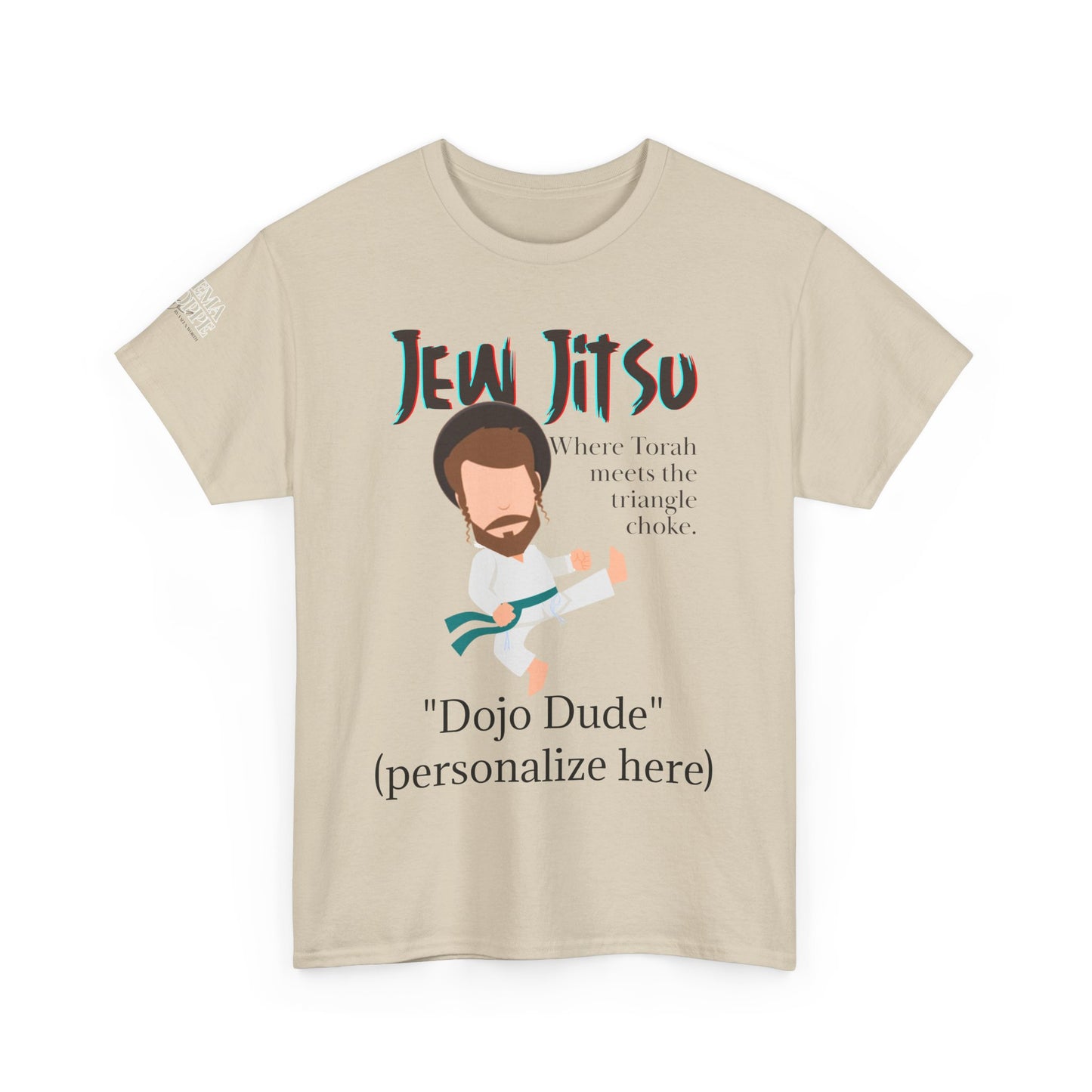 Jew Jitsu Funny Unisex Tee - Cotton Martial Arts Torah Shirt