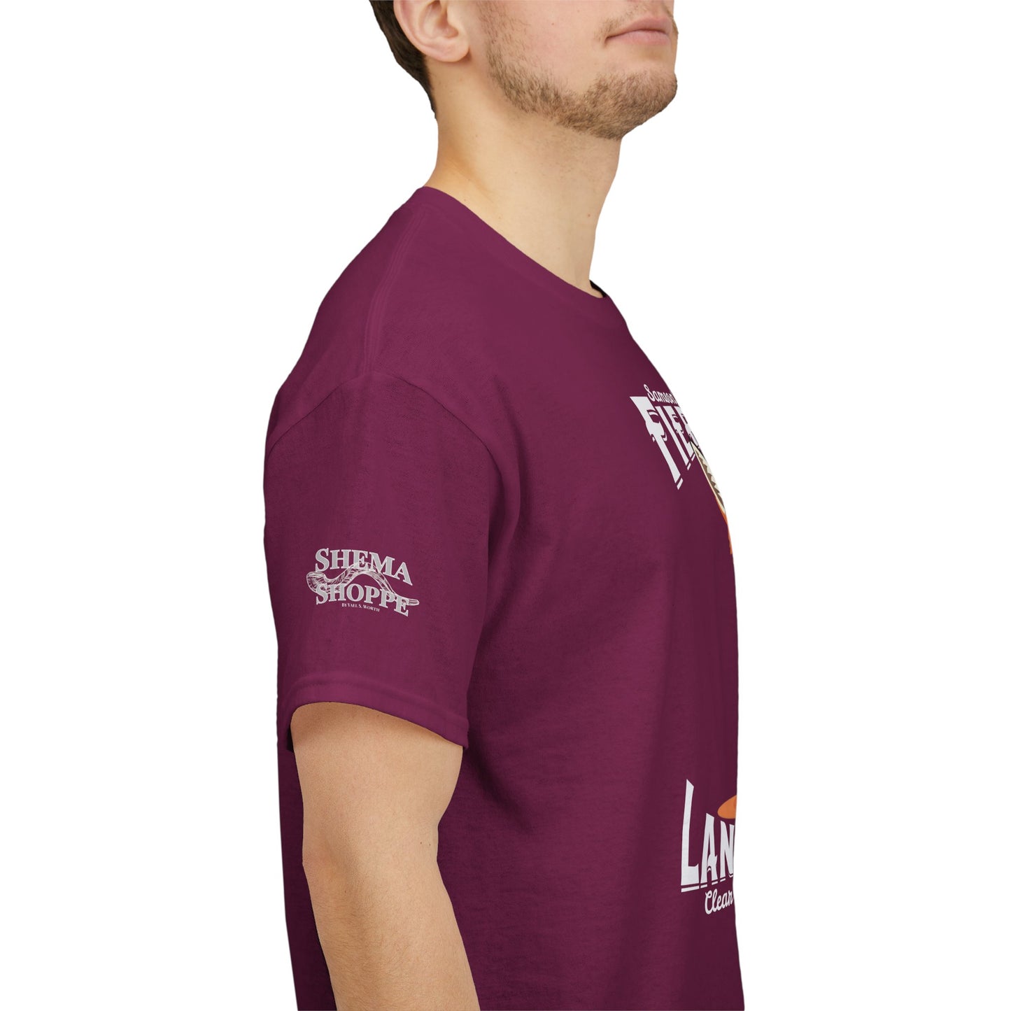 Fiery Fox Landscaping Unisex Heavy Cotton Tee - dark shades