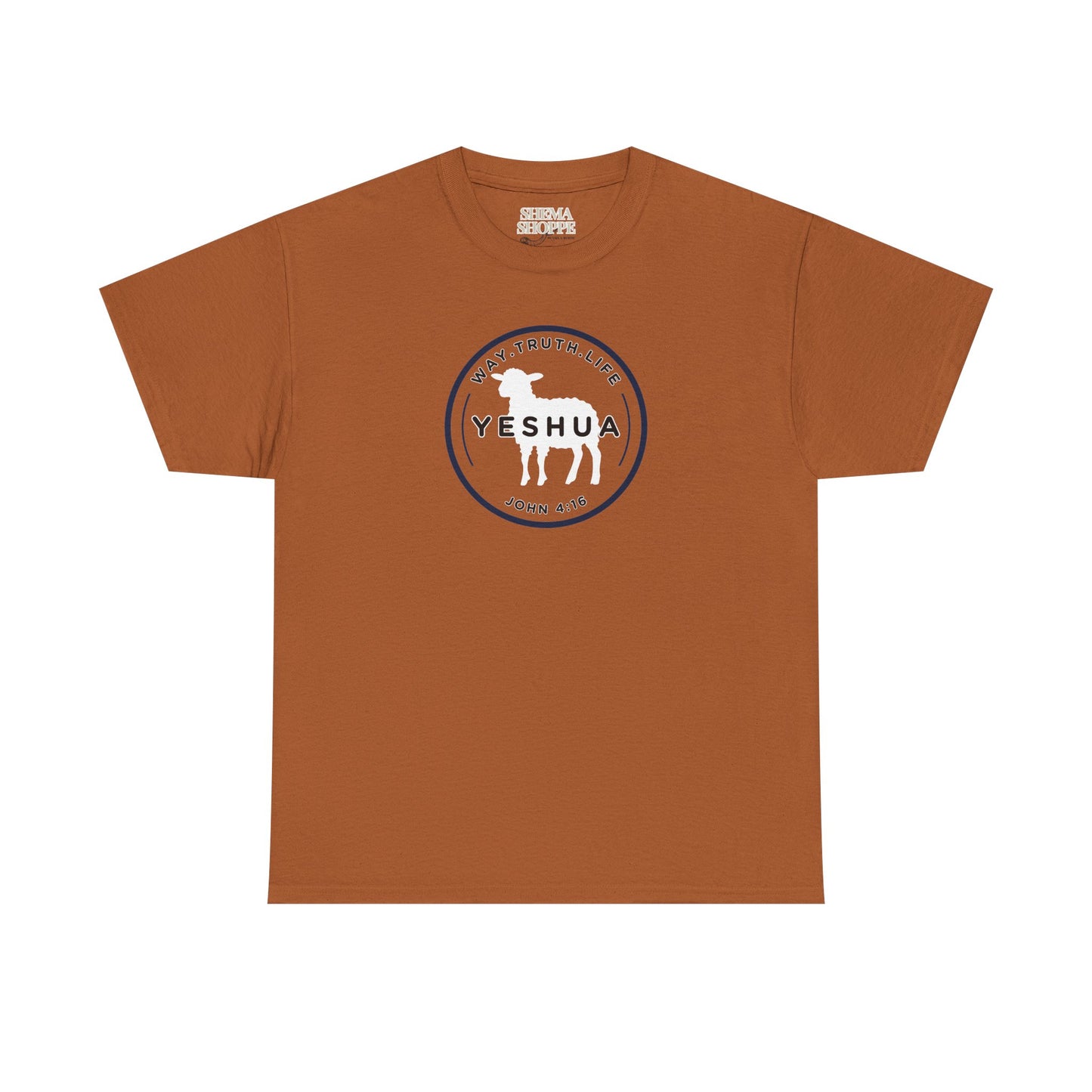 Yeshua 'Way, Truth, Life' Heavy Cotton Graphic Tee