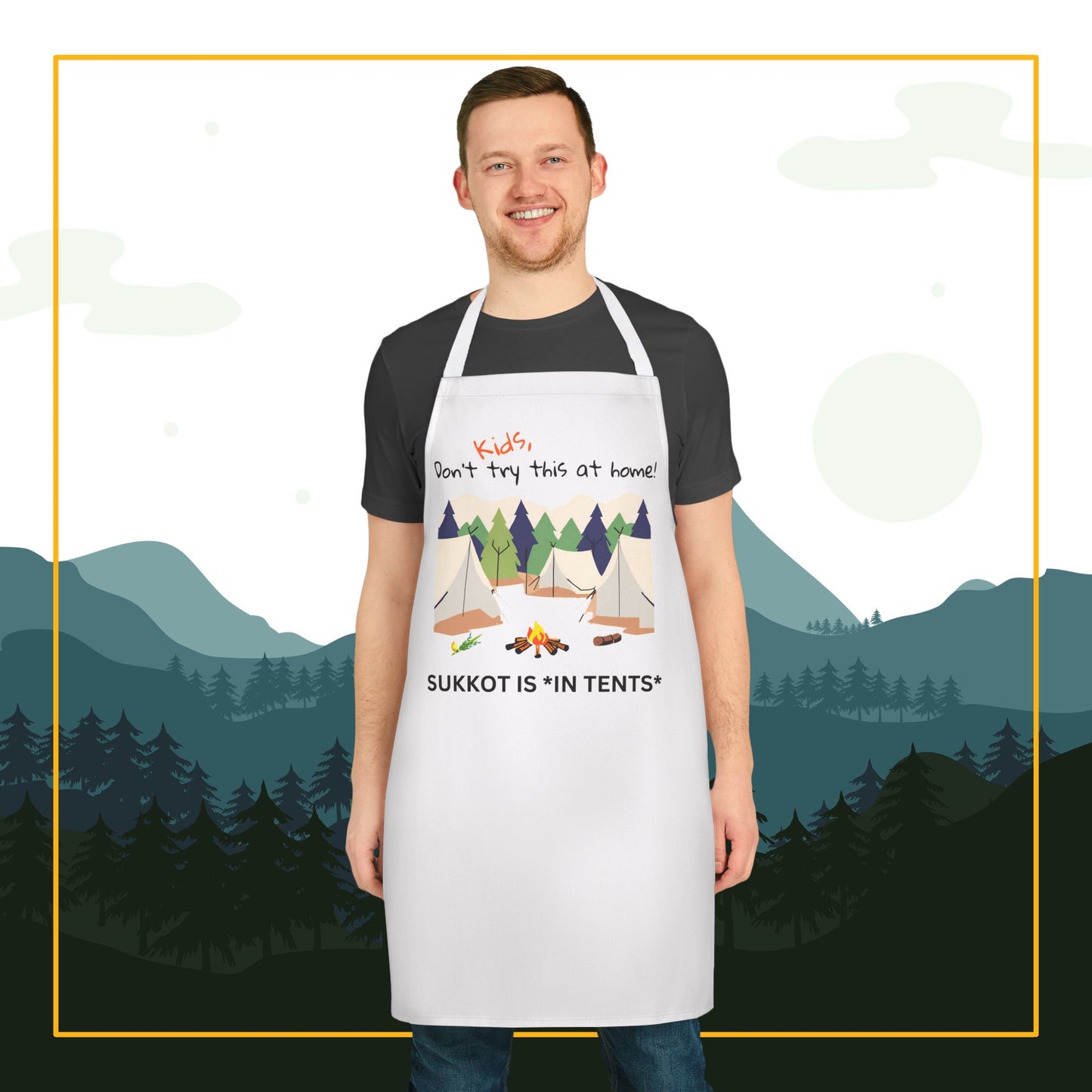 Sukkot Apron, 5-Color Strap Options