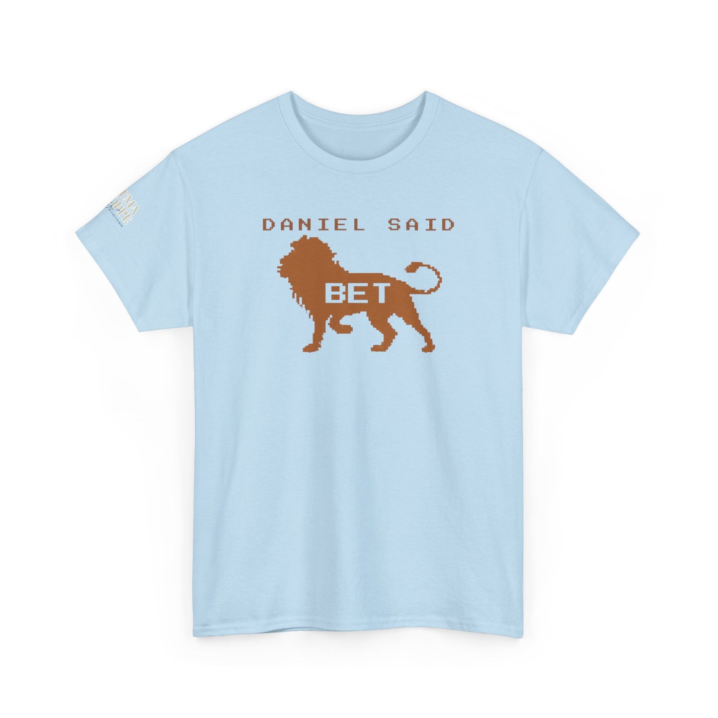 'Daniel Said Bet' Graphic Lion Tee Hebrew Hahas